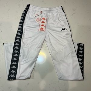New Kappa Small 222 Banda Logo Slim Fit Track Pants